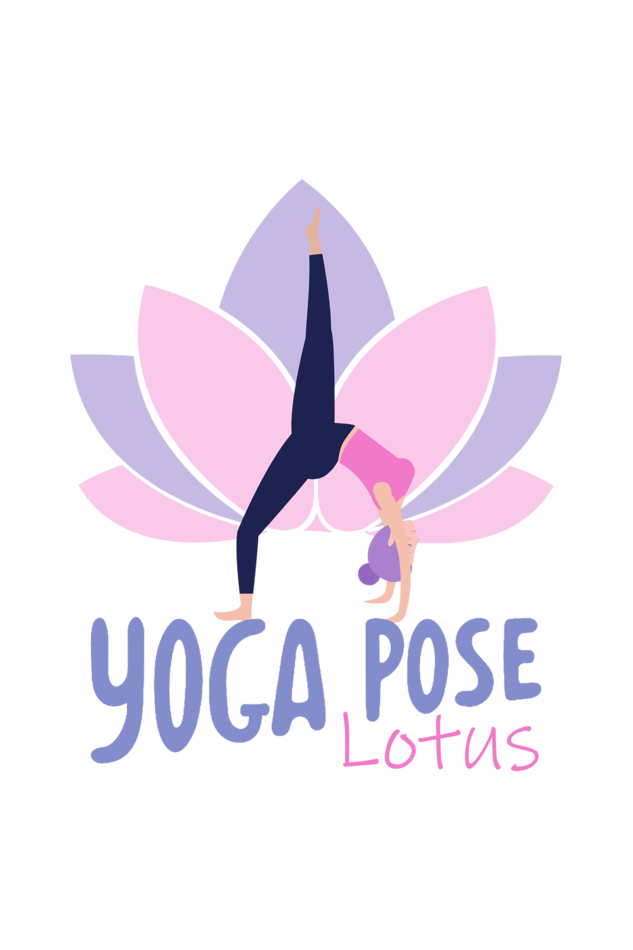 Yoga Pose Lotus - printed Round Neck Half Sleeve T-Shirt