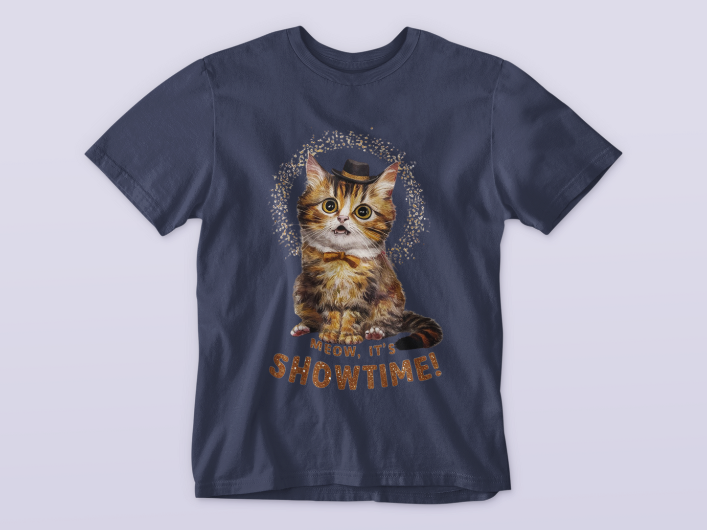 SHOWTIME! - printed Round Neck Half Sleeve women T-Shirt